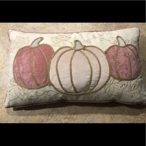 Fall pumpkin decorative pillow